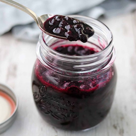 Blueberry Cardamom Compote