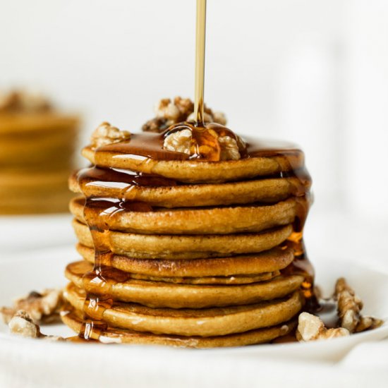 Pumpkin Cinnamon Pancakes