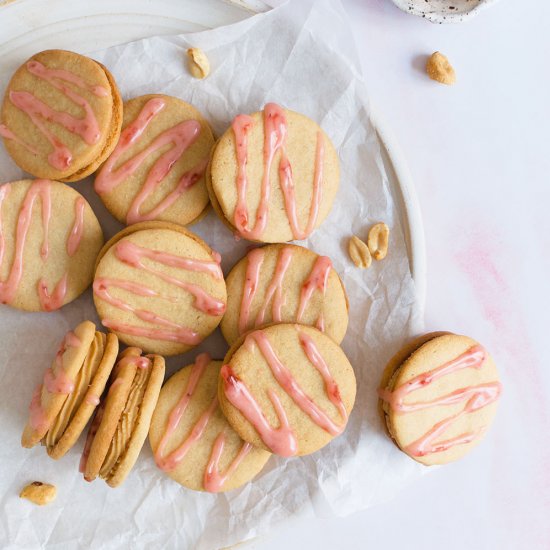 Peanut butter sandwich cookies