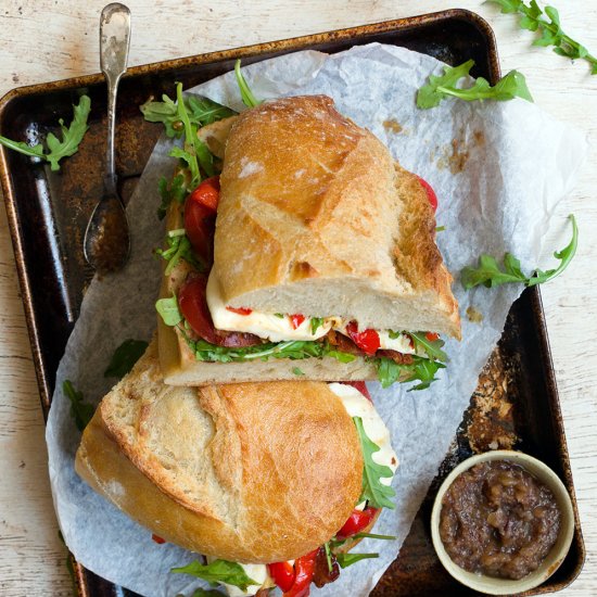 Bacon tomato sandwich