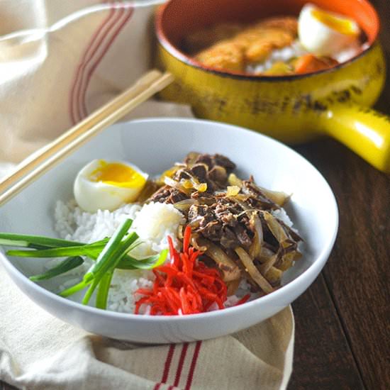 Japanese Beef Rice Bowl