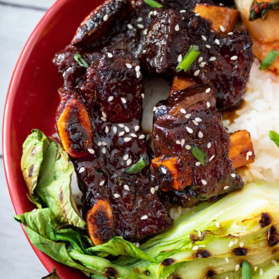 Sweet Soy Glazed Beef Short Ribs