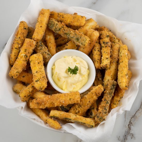 Healthy Zucchini Fries