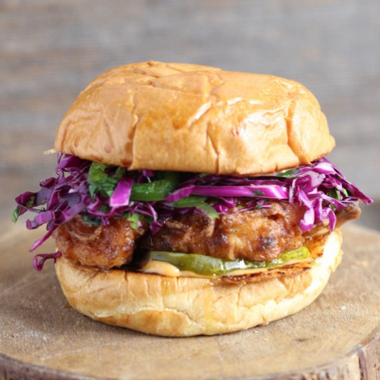 Fried Chicken Burger