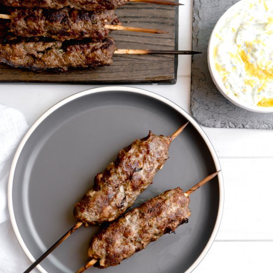 Grilled Kofta Kebabs