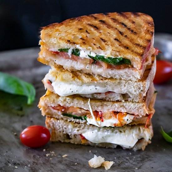 Grilled Margherita Sandwich