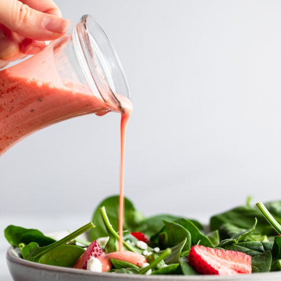 Homemade Strawberry Vinaigrette