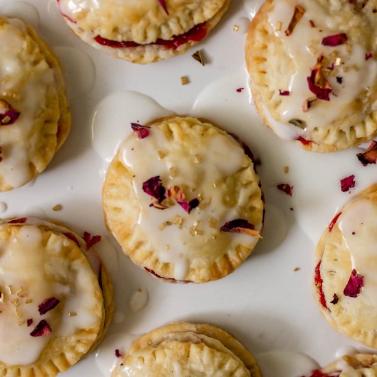 Floral Strawberry Pop Tarts