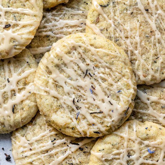 Vegan Earl Grey Sugar Cookies