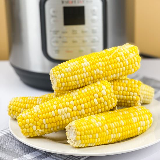 INSTANT POT CORN ON THE COB