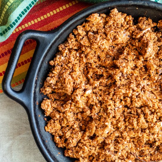 Cauliflower Walnut Taco Meat