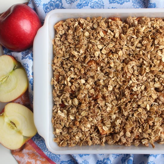 Healthy Apple Crisp