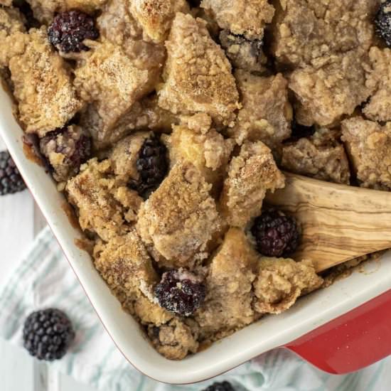 Blackberry French Toast Casserole