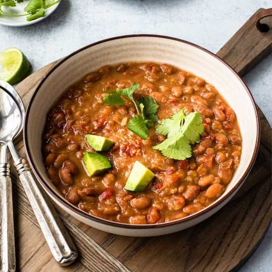 Inatant Pot Mexican Style Beans