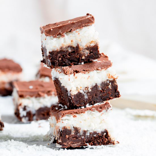 Coconut Brownie Bars