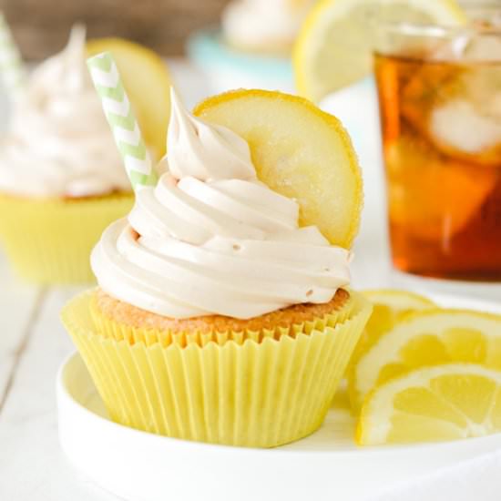 Sweet Tea Lemon Cupcakes