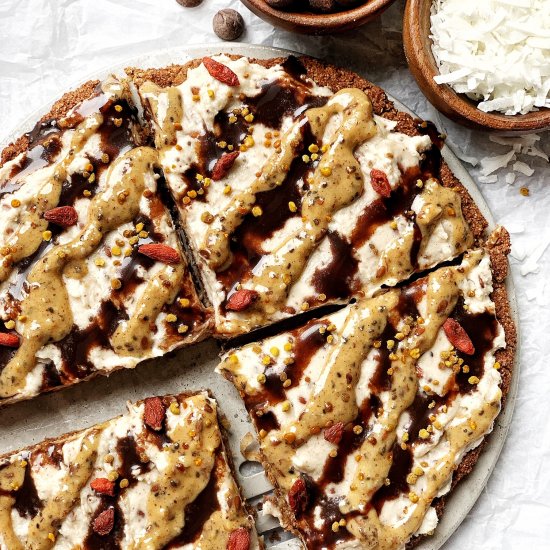 Healthy DESSERT Pizza