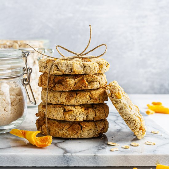 Vegan Mango Coconut Cookies