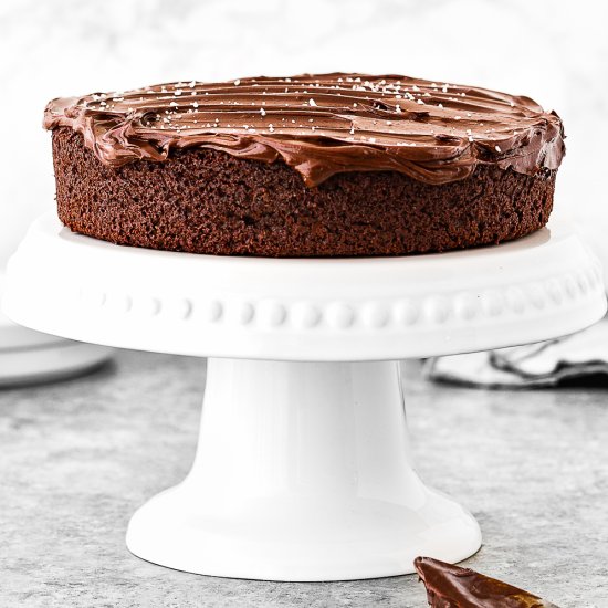 One Bowl Eggless Chocolate Cake