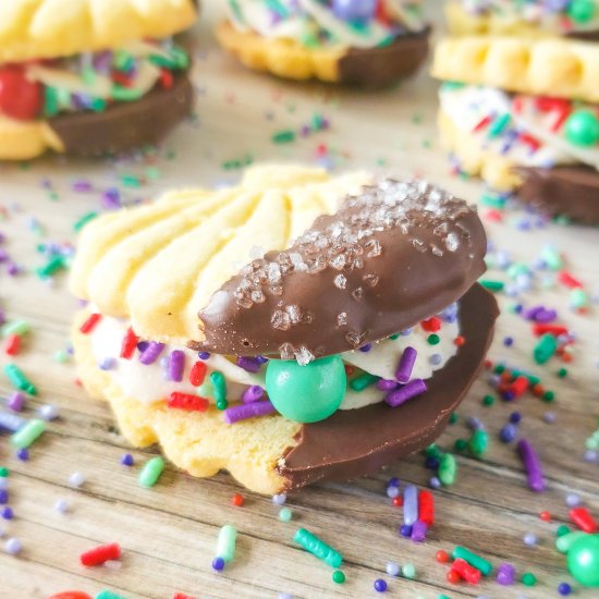 Orange Shortbread Cookies