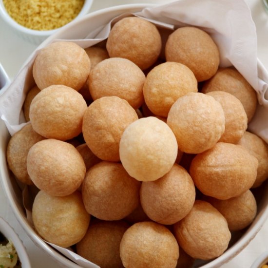 Air Fry Pani Puri / Gol Gappe