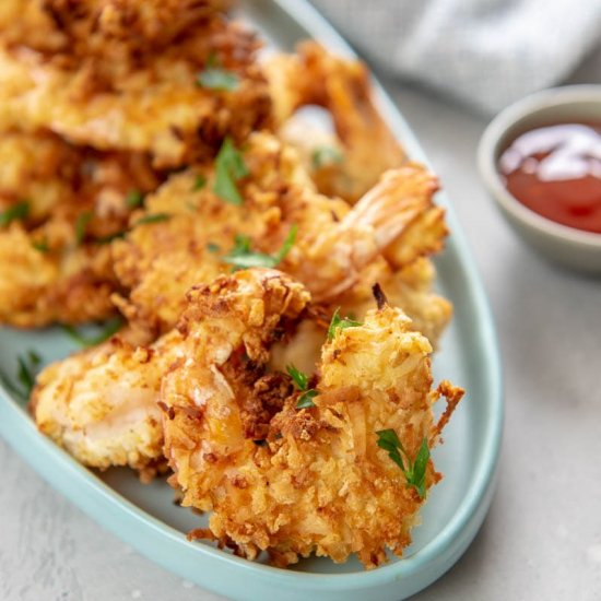 Air Fryer Coconut Shrimp