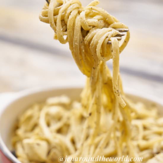 Easy 15 Minute Lemon Pasta