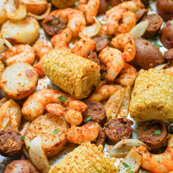 Old Bay Buttered Shrimp Boil