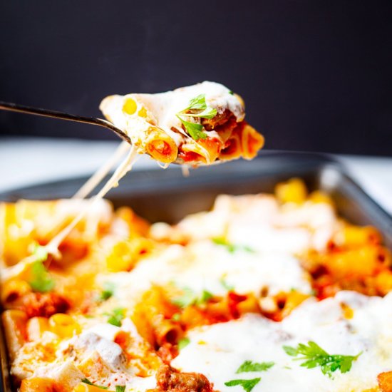 Baked Ziti With Spicy Sausage