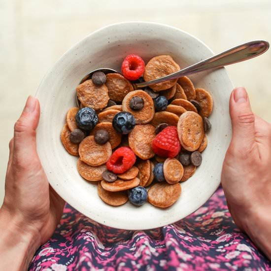 Keto Pancake Cereal