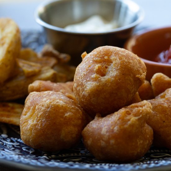 Beer Batter Fish Nuggets