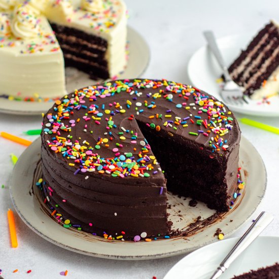 chocolate layer cake