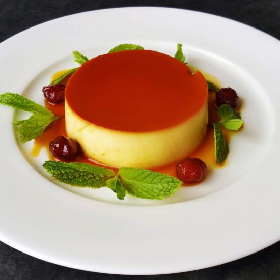 Rich Cream Cheese Caramel Flan