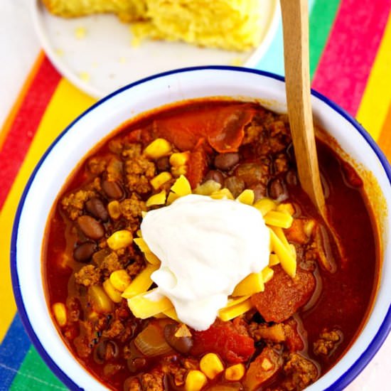 Easy Beef Chili