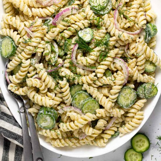 CUCUMBER PASTA SALAD