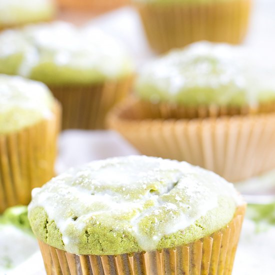 Vegan Matcha Muffins