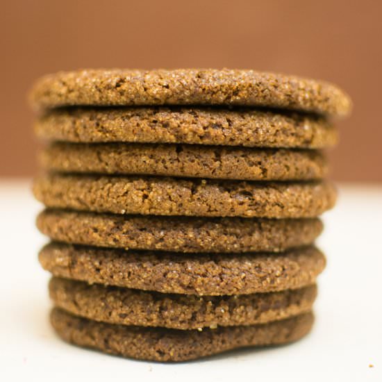 Chilli Ginger Molasses cookies