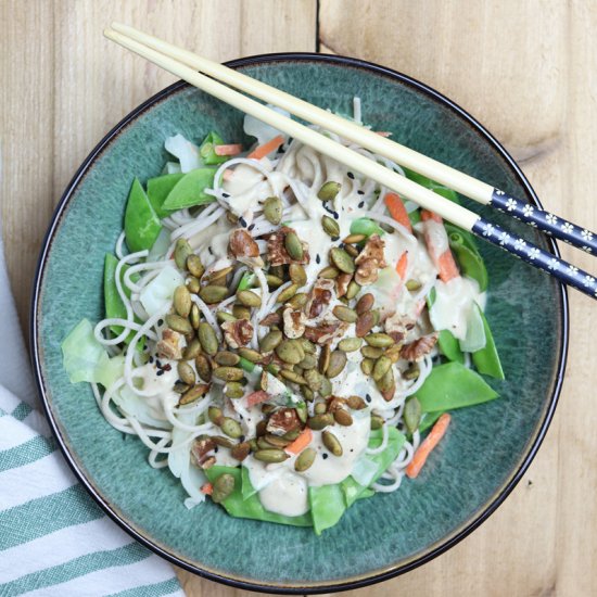 Soba Noodles with Veggies