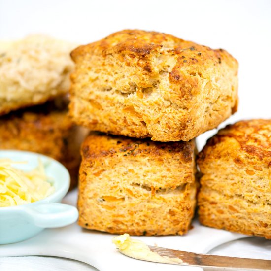 Sourdough Cheese Biscuits