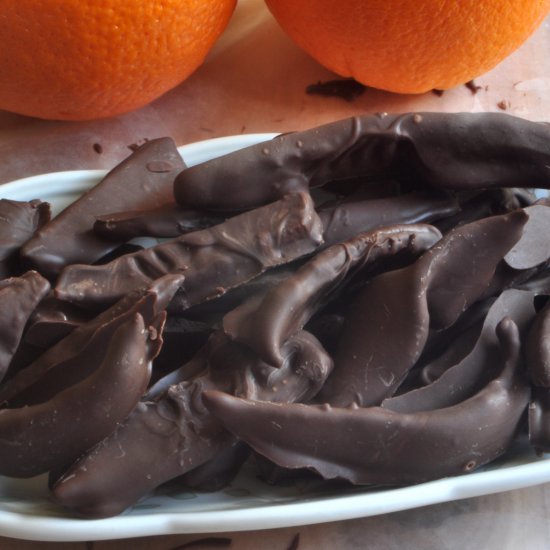 Chocolate Covered Orange Peels