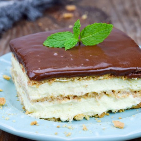 No-Bake Eclair Cake