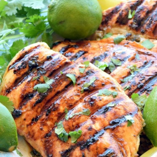 Grilled Cilantro Lime Chicken