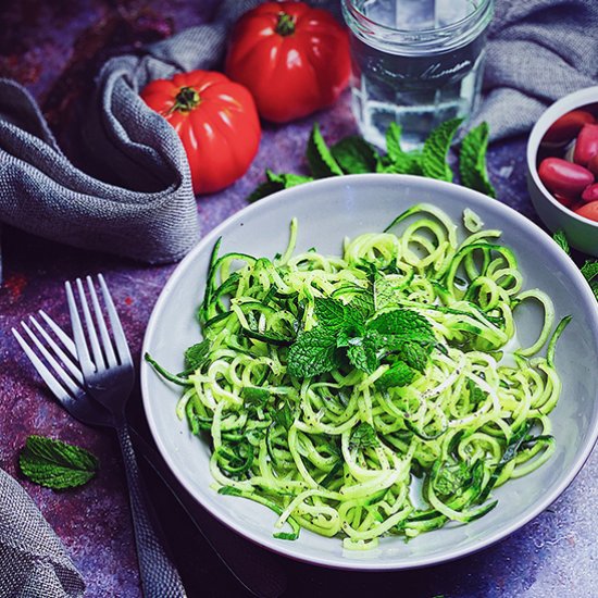 honey + garlic cucumber salad