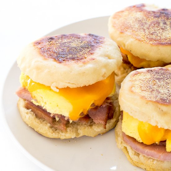 Freezer Breakfast Sandwiches