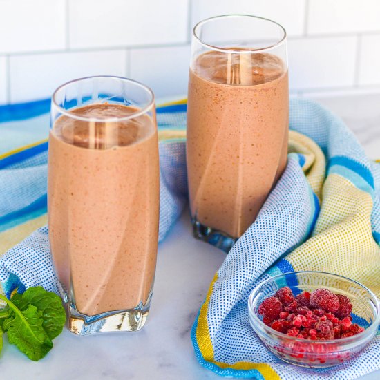 Creamy Raspberry Smoothie