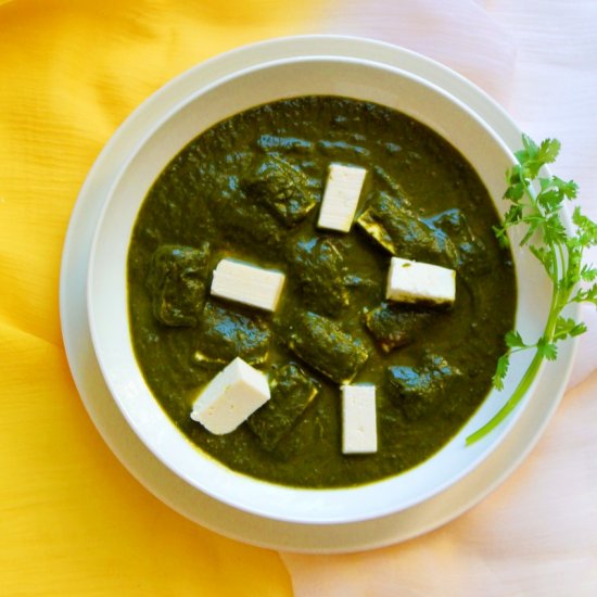 Palak Paneer / Spinach Cheese