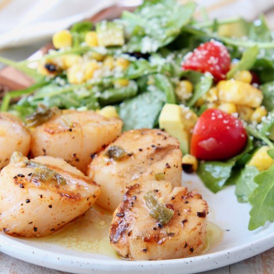 Grilled Scallops