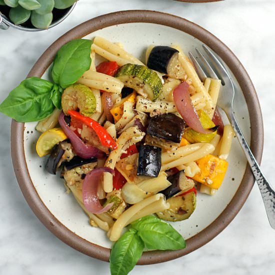 Marinated Vegetable Pasta Salad