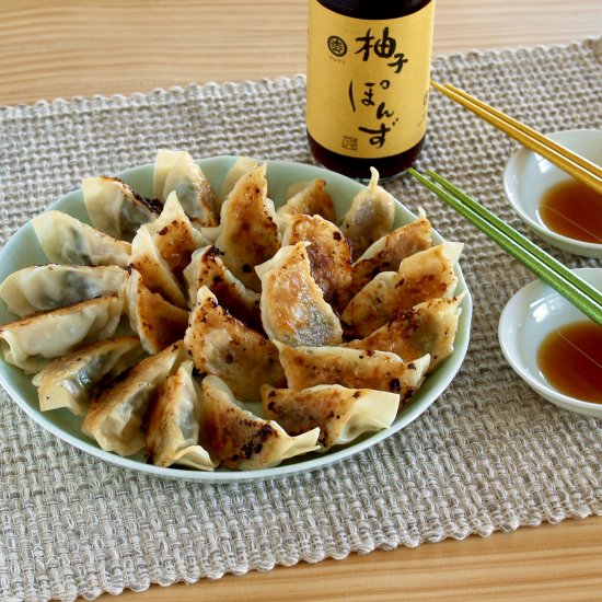 Ume Shiso Chicken Gyoza Dumplings