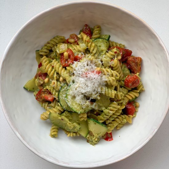 Roasted Tomato & Pesto Pasta